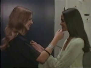 Very erotic ebony on ivory vintage lesbian sex scene