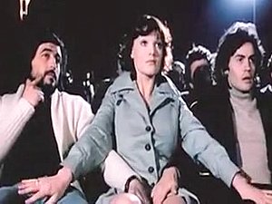 Clasasic French nympho picks up two men